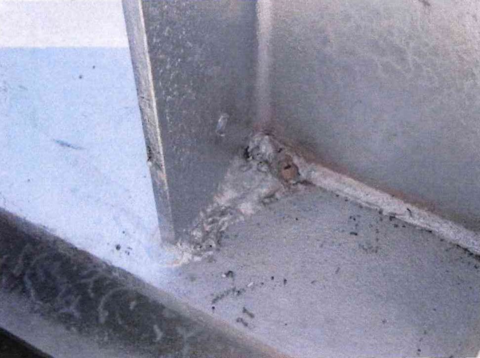 Zinc Build-up - example of acceptable galvanized finish